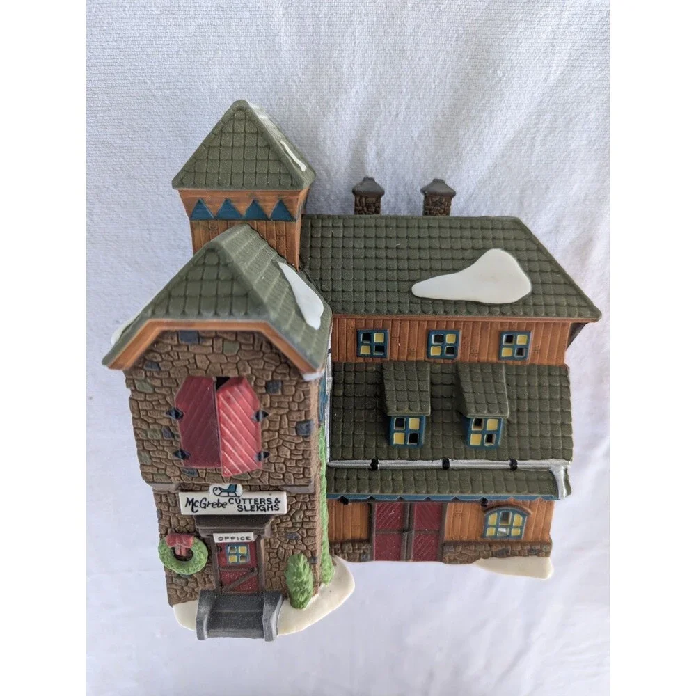 RETIRED McGrebe Cutters & Sleighs - Department 56 - Great Condition, 1991
